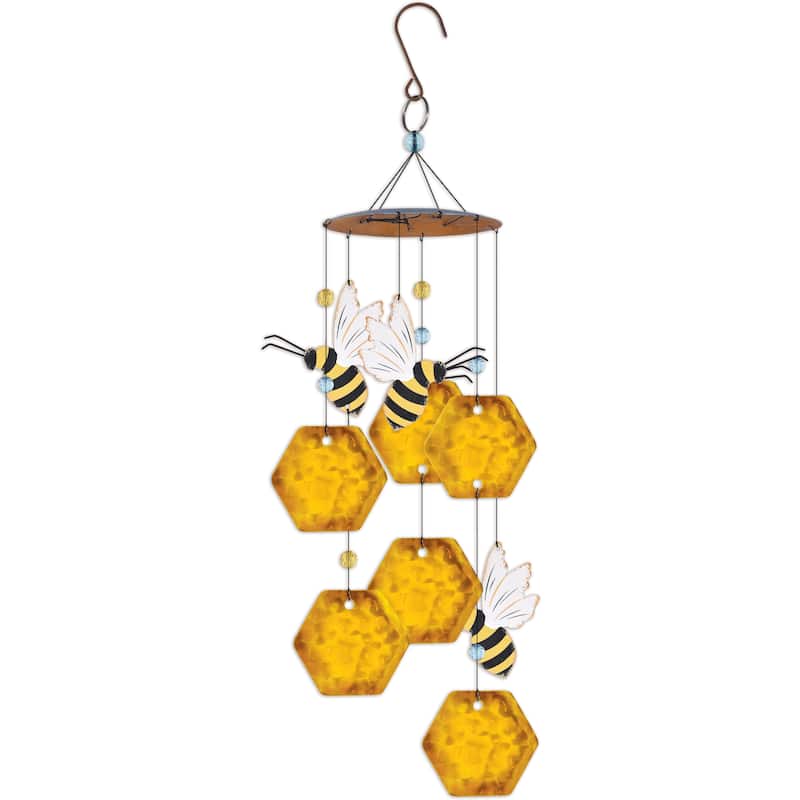 Bee Honeycomb Chime 17"