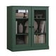 preview thumbnail 50 of 166, 100% Solid Wood 3-shelf Bookcase with Optional Doors by Palace Imports