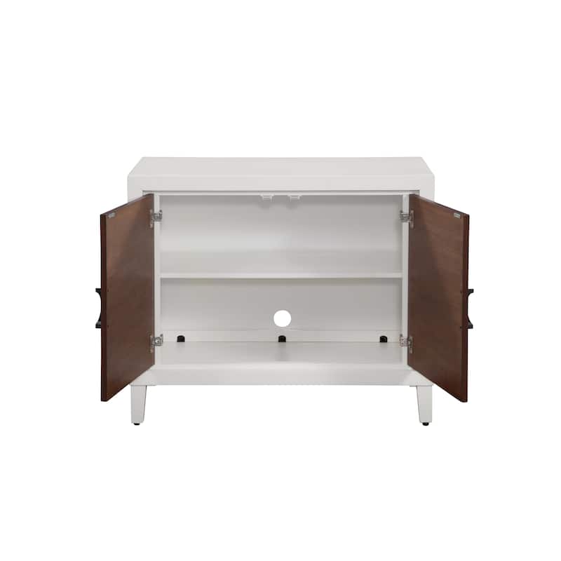 San Tropez 2-Door Wood Accent Chest