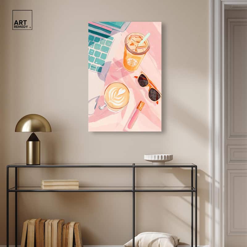 Summer Studies Canvas by Art Remedy, Gallery Wrapped