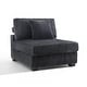 preview thumbnail 57 of 64, 35.7" W Plush Corduroy Upholstered Armless Modular Sofa Chair