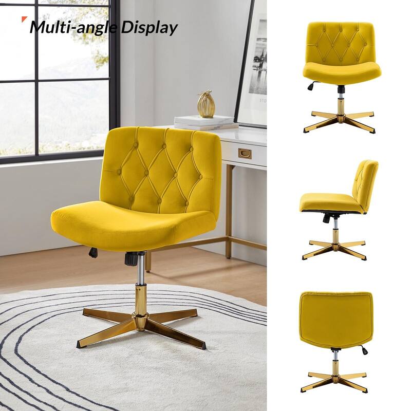 Alfons 360-Degree Swivel & Height Adjustable Task Chair by HULALA HOME