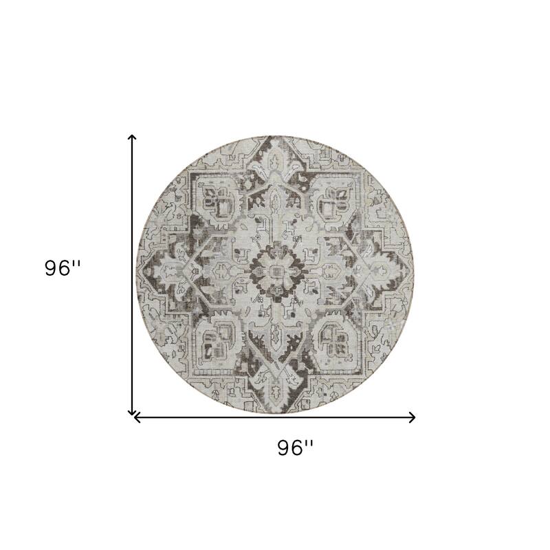 Lavo Oriental Weather Resistant Heritage-Inspired Outdoor Rug