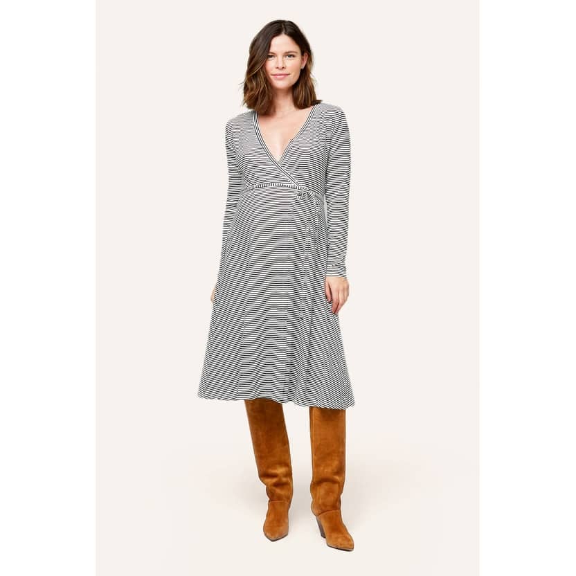 Tessa Maternity + Nursing Wrap Dress