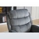 preview thumbnail 6 of 6, Steph Plush Transitional Upholstered Manual Recliner Chair