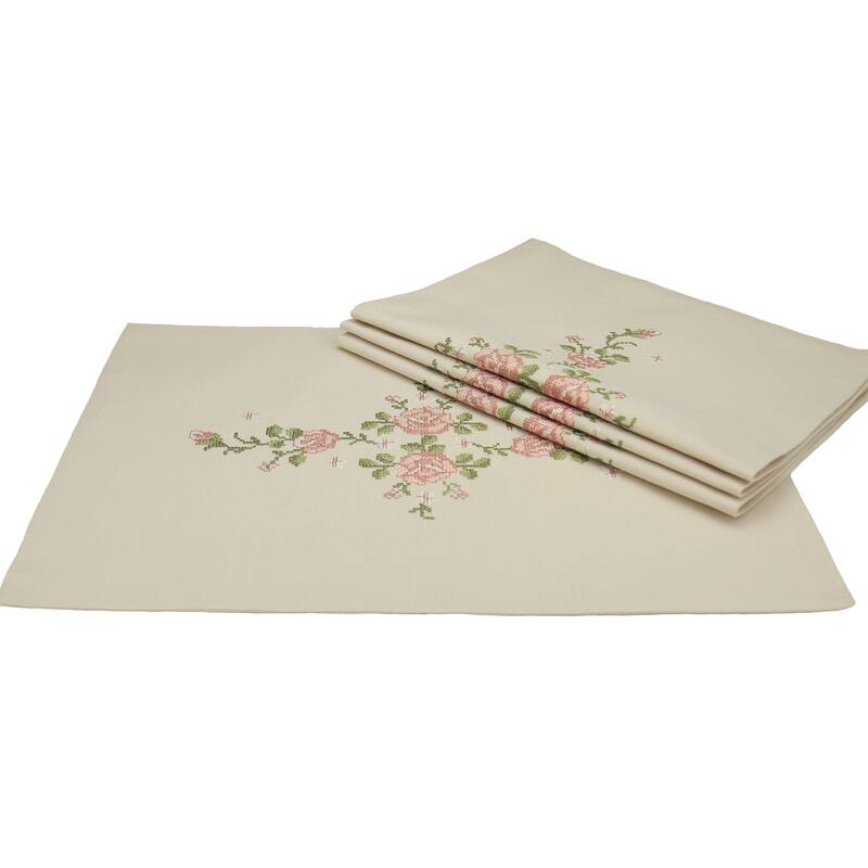 Embroidered Rectangle Placemat