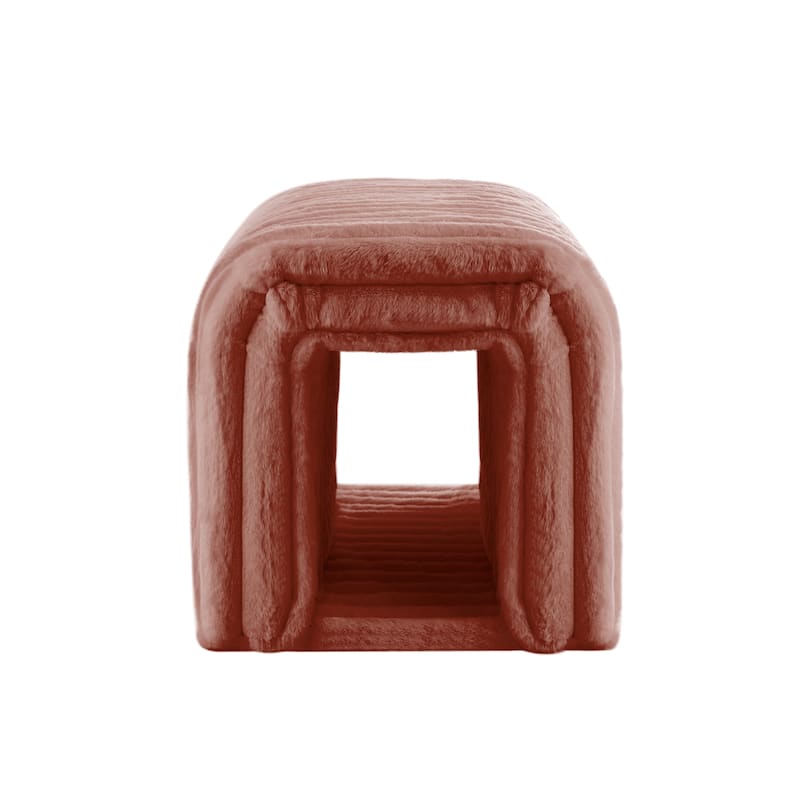 Pet Supplies Ottoman Storage Bench Corduroy Bench Cat's Nest to Hide for the Living Room, Entryway and Bedroom