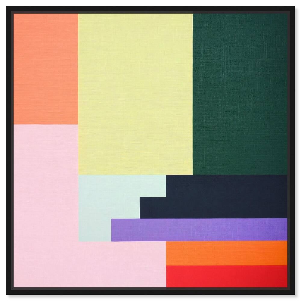 Rectilinear Rhapsody II Canvas by Art Remedy