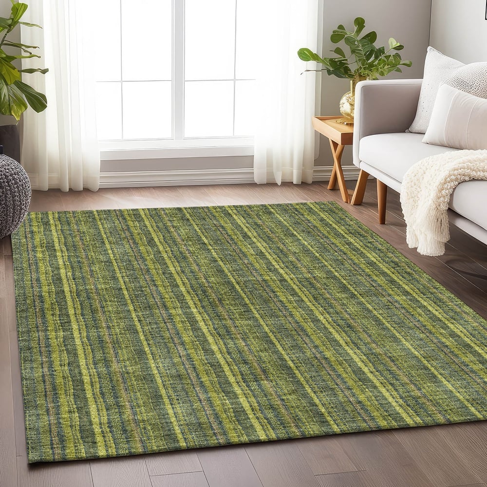 Premium Washable Super Soft Stripe Ombre Mayfield Rug