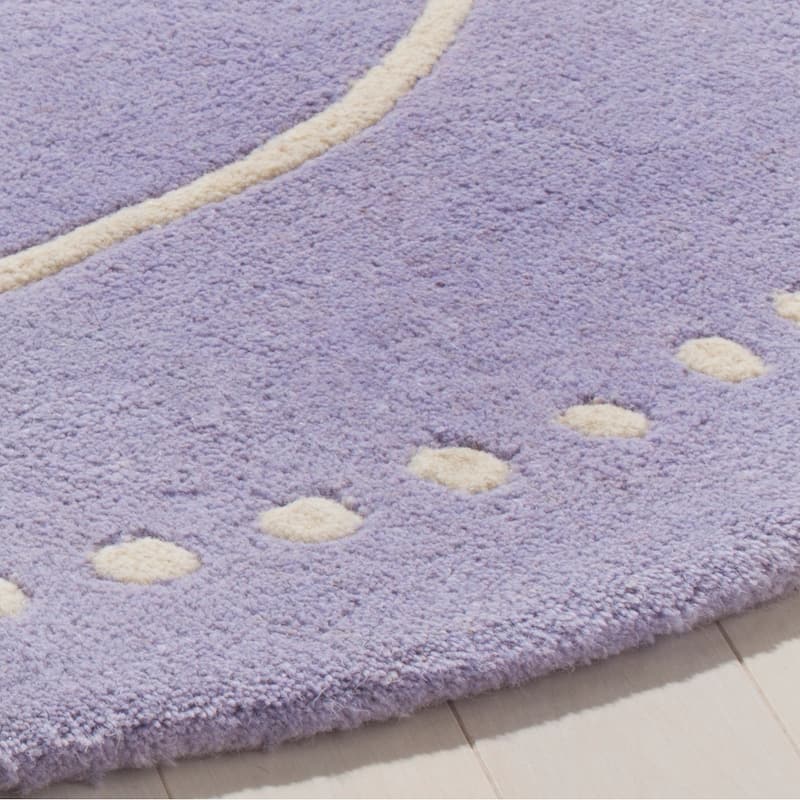 SAFAVIEH Handmade Bella Alverta Dotted Border Wool Rug