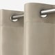preview thumbnail 24 of 43, ATI Home Chatra Faux Silk Grommet Top Curtain Panel Pair