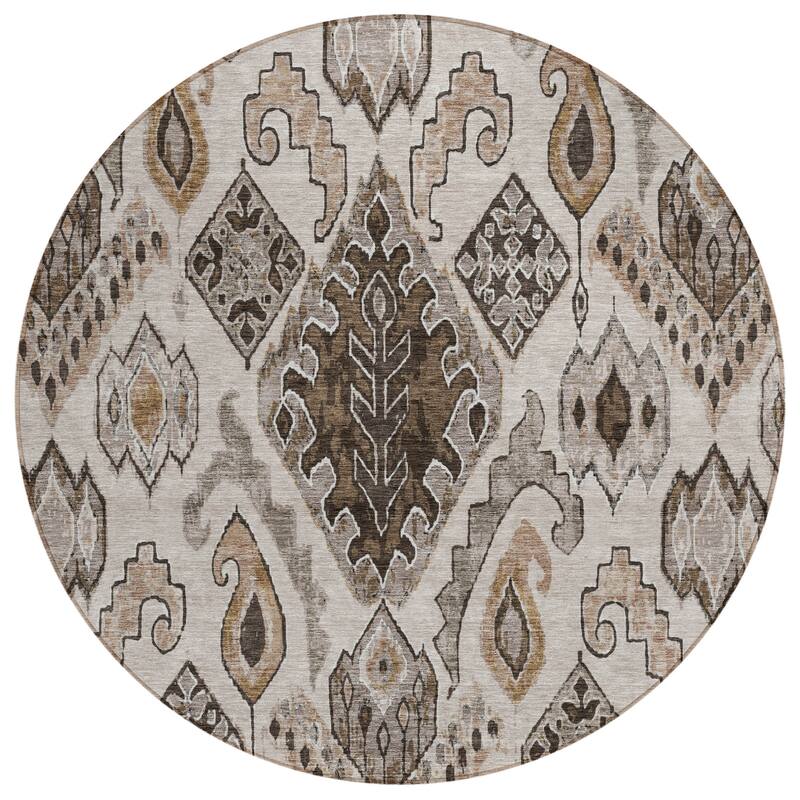 Machine Washable Indoor/ Outdoor Chantille Global Boho Rug