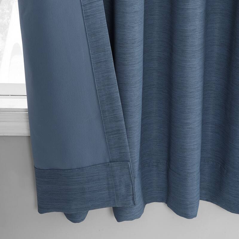 Exclusive Fabrics Bellino Room Darkening Curtain (1 Panel) - 50 x 63