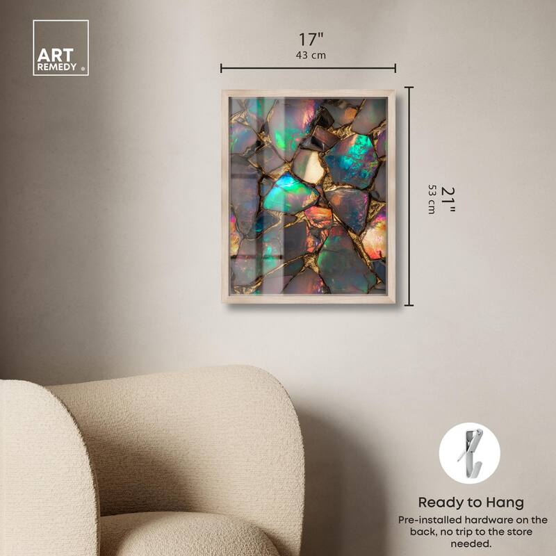 Stonic Rainbow Shadowbox by Art Remedy