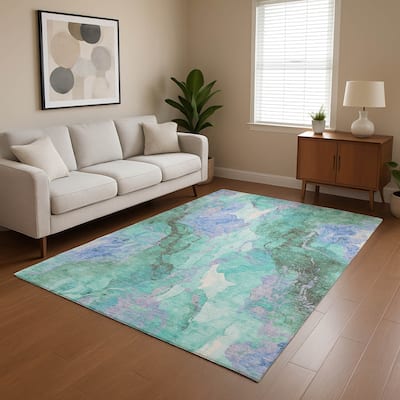 Premium Washable Super Soft Modern Contemporary Mayfield Rug