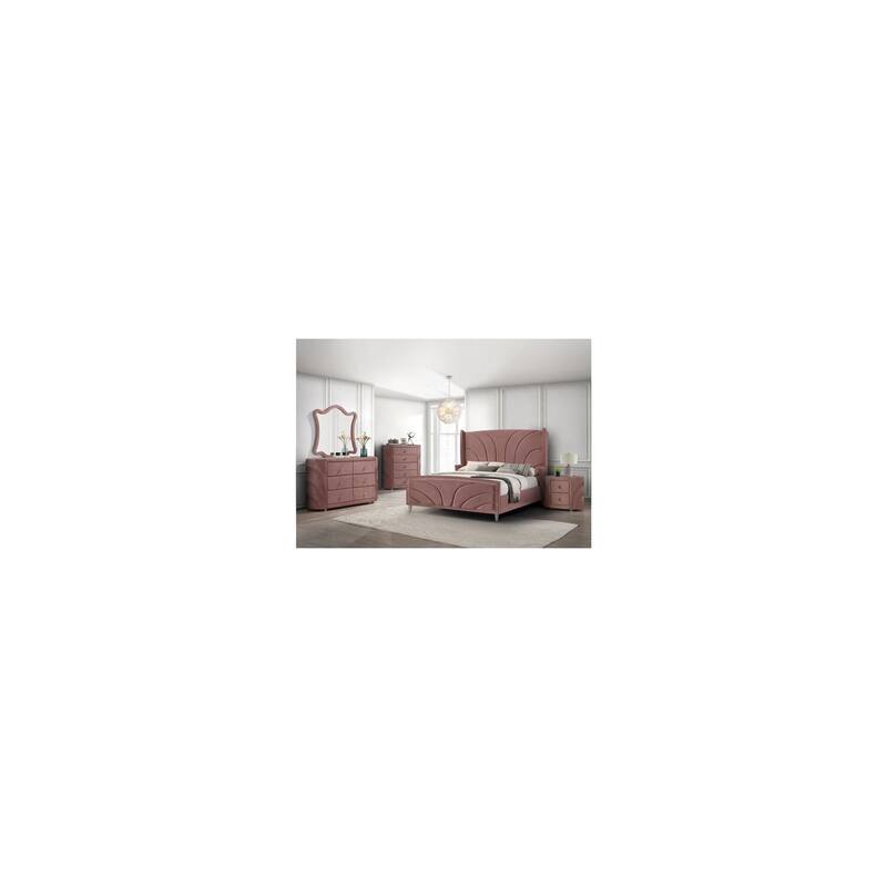 King Size Bed - Renaissance Revival Style Bedroom Furniture