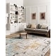 preview thumbnail 7 of 6, Alexander Home Keara Brushstroke Abstract Distressed Contemporary Rug