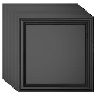 Art3d 12pcs PVC 3D Wall Panels Ceiling Tiles 24"x24" Cover 48 Sq.Ft.