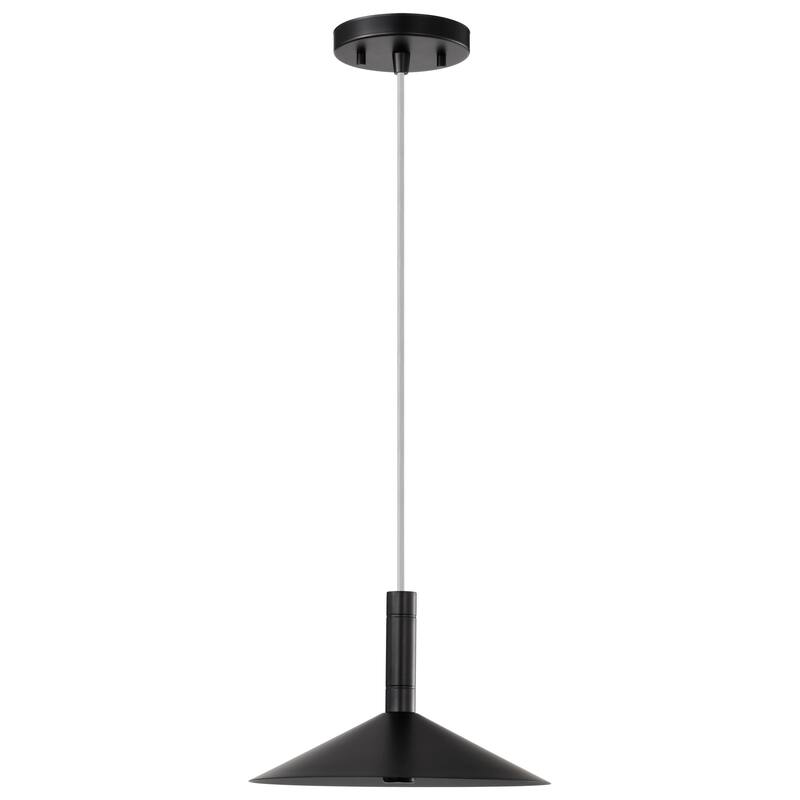 Corrine 10 Inch LED Pendant Matte Black 3K/4K/5K CCT Selectable - Matte Black