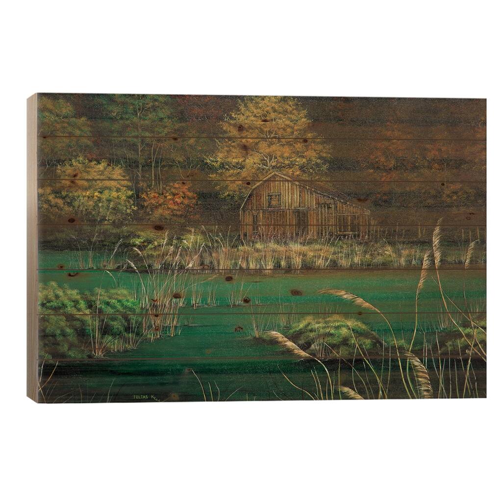 Good Memories Print On Wood by ColorByFeliks - Multi-Color