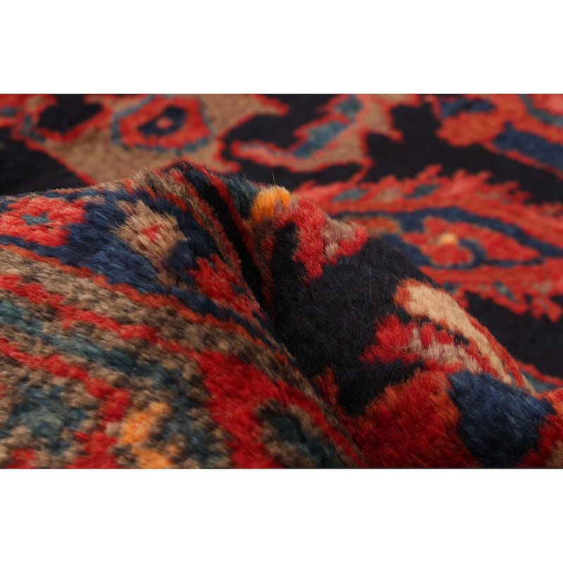 ECARPETGALLERY Hand-knotted Andelz Navy Wool Rug - 4'5 x 6'11