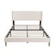 preview thumbnail 64 of 145, Alazyhome Upholstered Platform Bed Frame