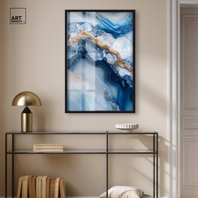 Molten Topaz II Shadowbox by Art Remedy