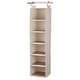 preview thumbnail 6 of 5, Household Essentials 6-Shelf Hanging Closet Organizer - 12.0"L x 12.0"W x 50.0"H