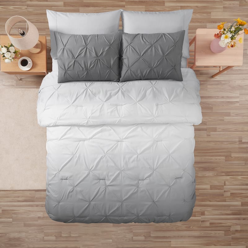 Sweet Home Collection Loralie Ombre Pintuck BIAB