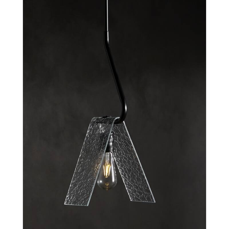 Livabliss Vitracis Modern Pendant - 7"L x 10"W x 16"H