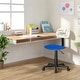 preview thumbnail 21 of 22, Kids Rolling Drawing Desk & Chair Set Colorful Rotating Upholstered Student Office Computer Chair for Children