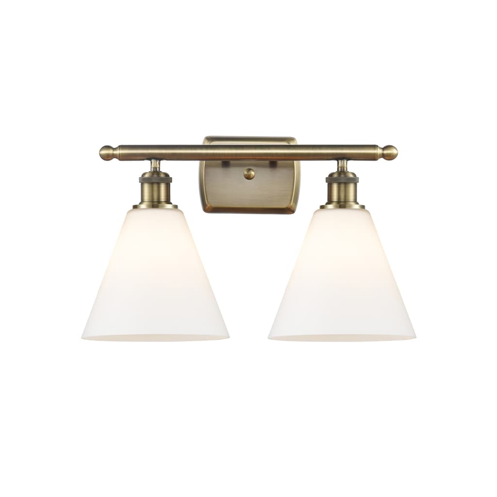 Innovations Lighting 516-2W-12-18 Berkshire Vanity Berkshire 2 Light