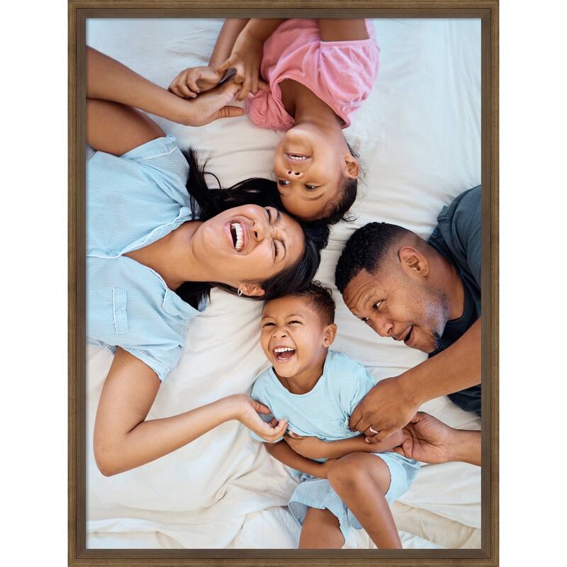 Lucie Black Framed Picture Frame, Photo Frame - 18x24 - Lucie Light Bronze