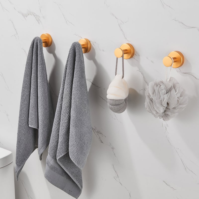 4-Piece Wall Mounted Towel/Robe Hook