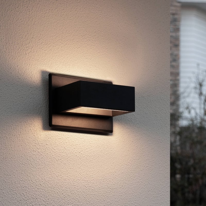7.5W Modern Outdoor Wall Sconce Up Down LED Porch Light
