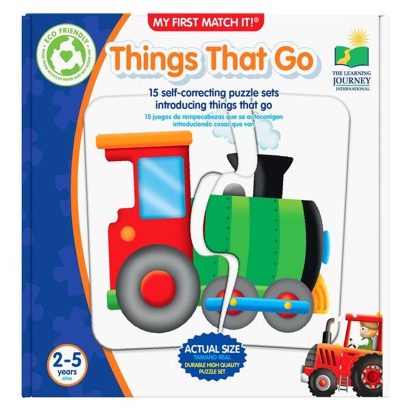 slide 2 of 6, The Learning Journey International My First Match It - Things That Go - Multi Multi - Kids