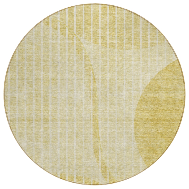 Machine Washable Indoor/ Outdoor Chantille Contemporary Rug