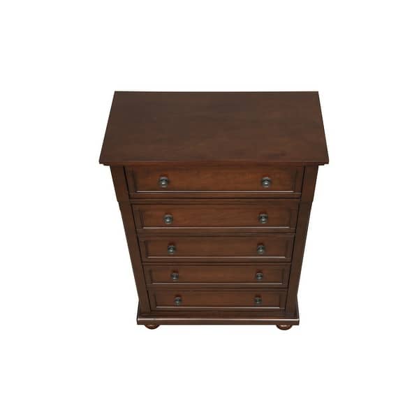 slide 2 of 7, Glory Furniture G8910-CH Chest Rustic Cherry