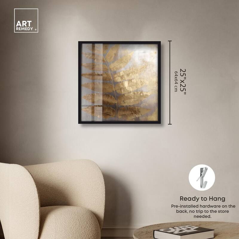 Golden Canopy (II) Shadowbox by Art Remedy