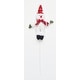 preview thumbnail 1 of 1, 9" Christmas Snowman on 11" Pick, Set of 6 - 9