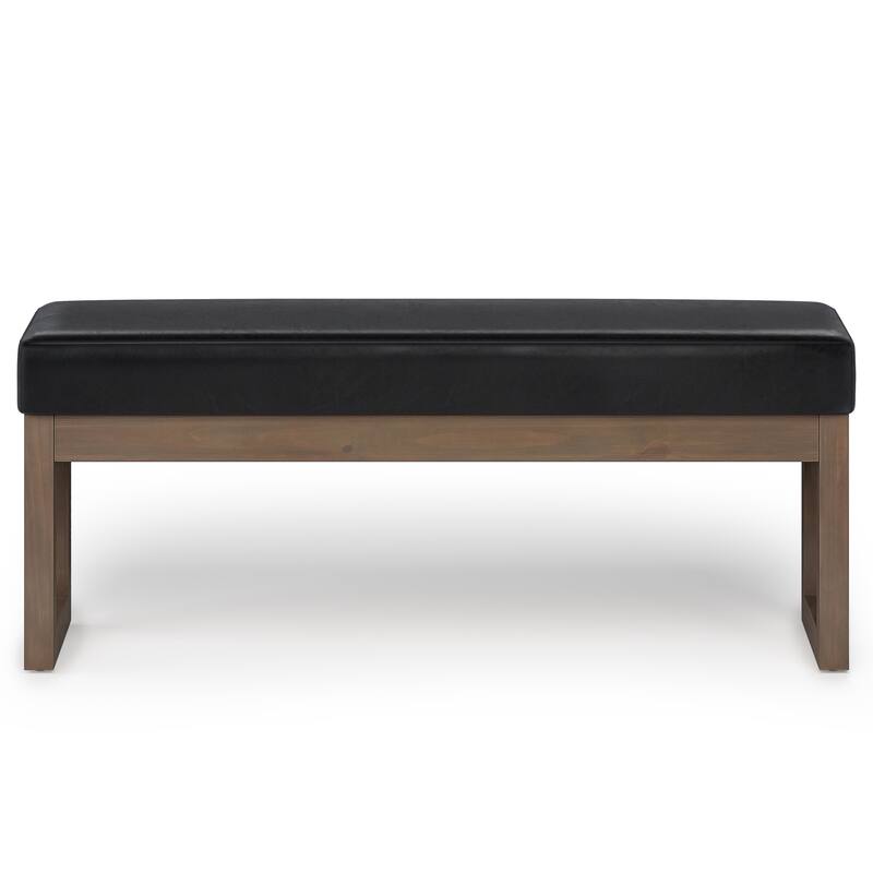 WYNDENHALL Madison 44 inch Wide Contemporary Rectangle Ottoman Bench