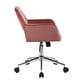 preview thumbnail 67 of 85, Homy Casa Adjustable Upholstered Swivel Task Chair