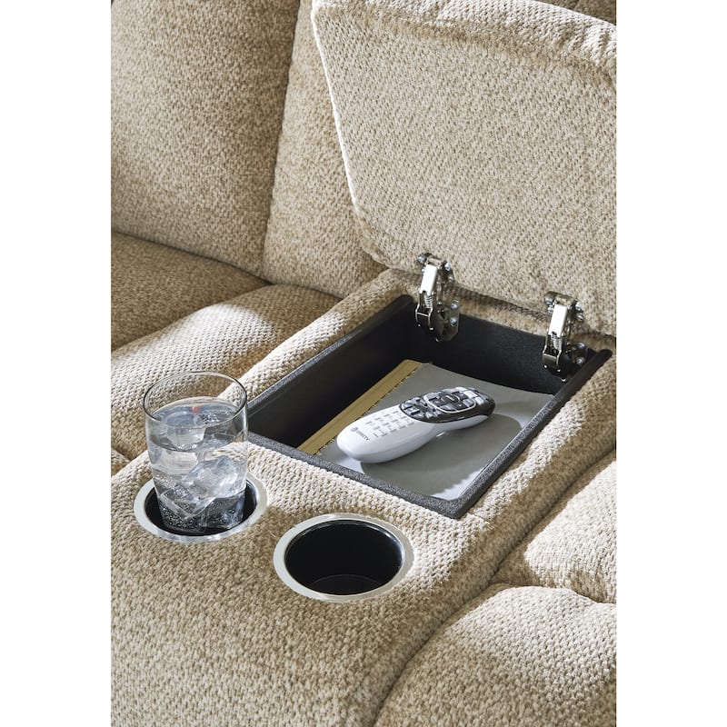 Signature Design by Ashley Tip-Off Power Reclining Loveseat - 80"W x 42"D x 45"H