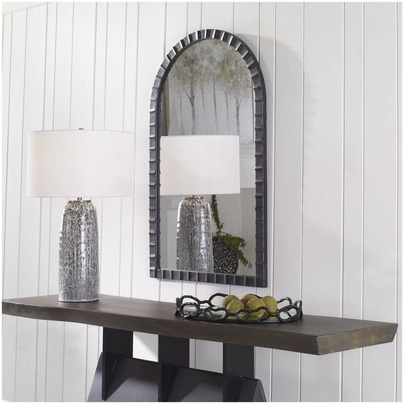 Uttermost 09784 Dandridge 24" W x 39" H Specialty Aluminum Framed