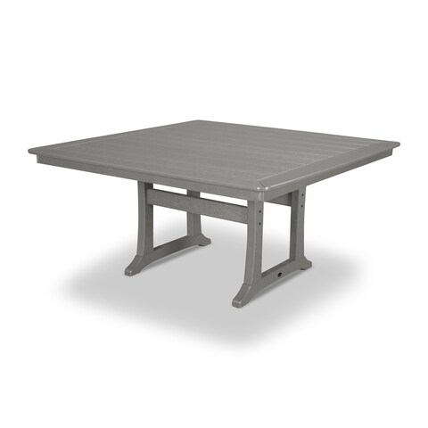 POLYWOOD Nautical Trestle 59" Dining Table