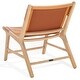 preview thumbnail 23 of 37, SAFAVIEH COUTURE Alanarose Leather Accent Chair - 26"W x 33"D x 33"H