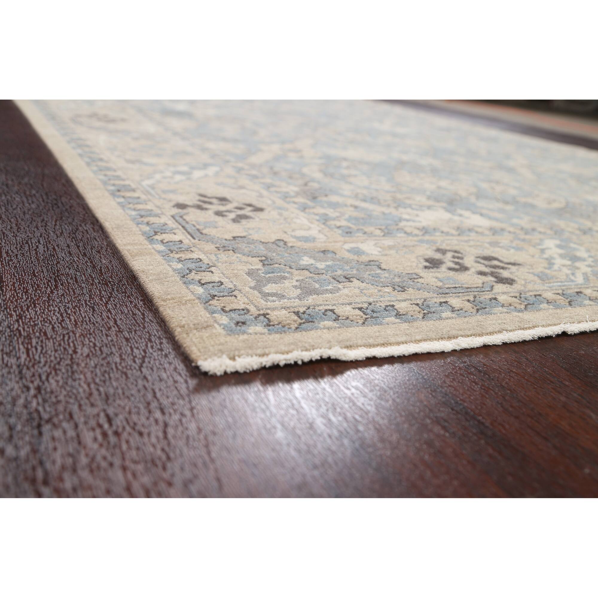 Geometric Traditional Ziegler Turkish Wool Area Rug Decorative Carpet