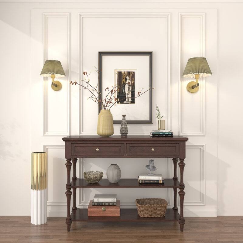 Acroma 1-light Modern Statement Sconce Fabric Wall Light - 11.4'' W * 12.5'' D * 12.8'' H
