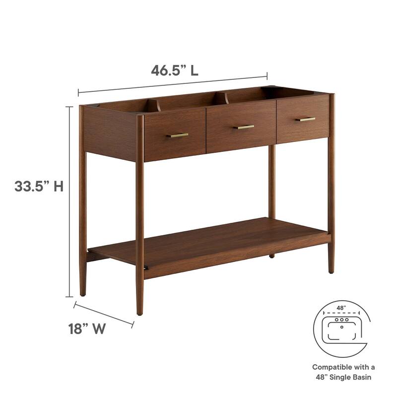 Zaire 18"/24"/30"/36"/48" Bathroom Vanity Cabinet (Sink Basin Not Included)