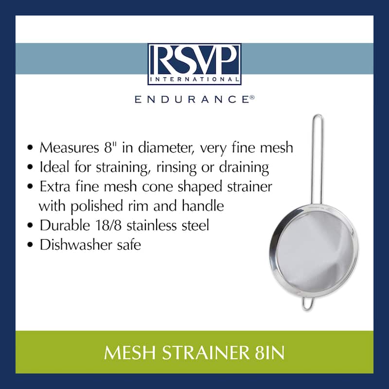 Mesh Strainer 8In - 8-Inch
